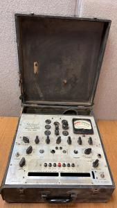 Vintage Tube Tester, Powers On