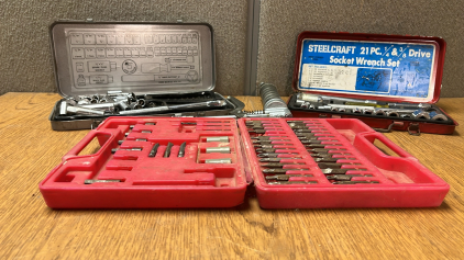 Ratchets, Sockets, Driver Bits, Grease Gun