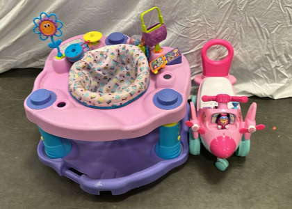 Baby Rocker, Toddler Scooter (Powers On)