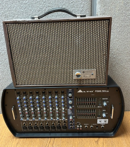 GE Amplifier (Powers On), Alto PBM8.500 Mixer (Not Tested)