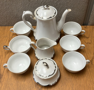 9 Piece Fine China Tea Set