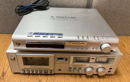 Sony 5&rdquo; Digital Amplifier, Technics Cassette Player