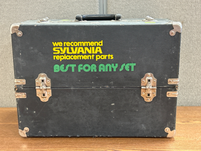 Vintage Sylvania Tv Replacement Parts In Original Case
