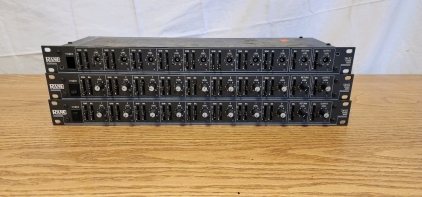 (3) Rane SM 82 Stereo Mixer Panels, Units Untested