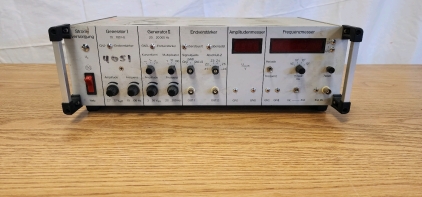 Vintage- Two Channel German Amplifier From Bosse Telekomsysteme, Untested