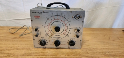 EICO Model 950 Resistance-Capacitance-Comparator Bridge- Unit Powers On But Unable To Functional Test