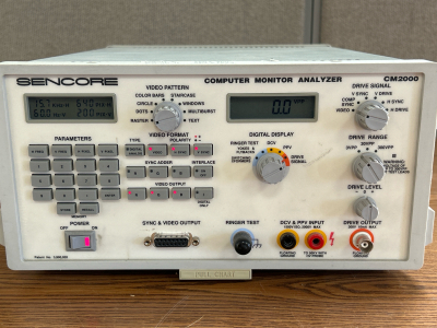 Sencore CM2000 Computer Monitor Analyzer