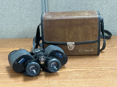 Vintage Bushnell Sportview Binoculars w/ Fully Coated Optics, 7x35 Extra Wide Angle (578ft @ 1,000 Yards) & Carrying Case