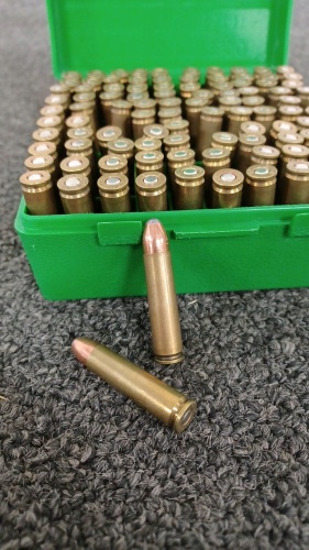 Case with .30 Carbine Ammo