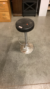 Vintage adjustable bar stool