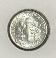 1964 MS68FB RARE Full Bands Gem Silver Roosevelt Dime - 2