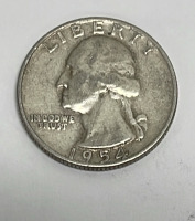 (2) 90% Silver Washington Quarters Dated 1954 And 1955 - 2