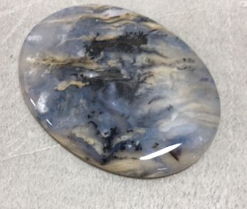 61.85 CT. Yellow Tiger Dendrite Agate Gemstone Cabochon