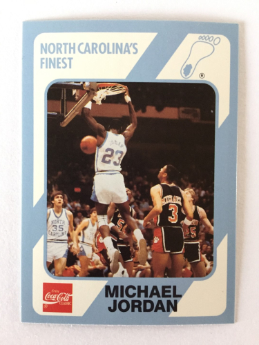 Michal Jordan College Basketball Card