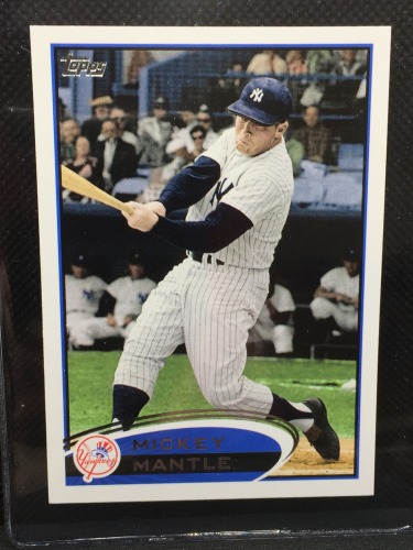 Mickey Mantle Baseball Card