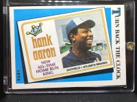 Hank Aaron Baseball Card