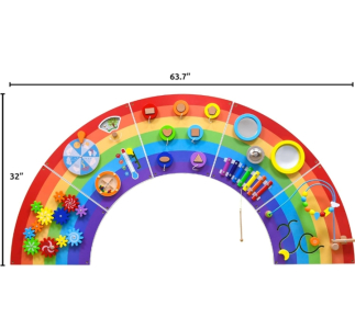 SPARK & WOW Rainbow Activity Wall Panels