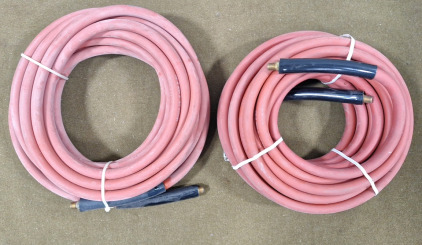 (2) 50' Air Hoses, 3/8" No. MP38250