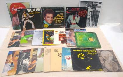 (1) Elvis Presley Record Collection (2) Elvis Presley Records & More!