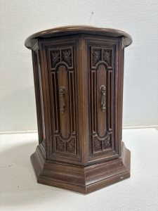 Rustic End Table w/ One Door