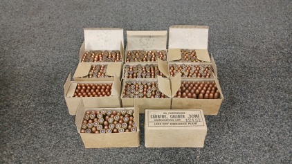 Lot of .30M1 Carbine Ammo