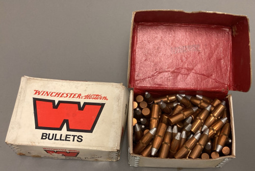 Winchester Western .30 Cal .308 DIA 180 Grain Silver Tip Bullets (2 Boxes of 100)