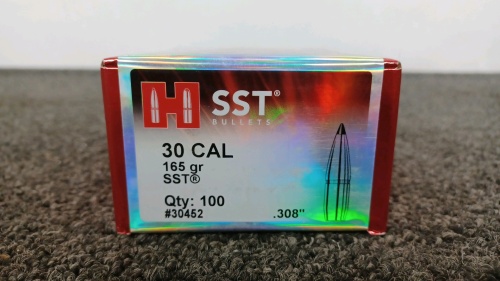 Box of Hornady .30 Cal Bullets