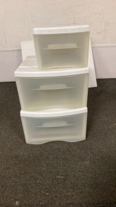 (3) Storage Containers