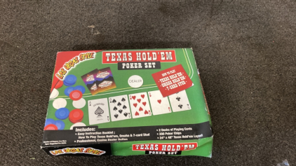 Las Vegas Style Texas Hold'em Poker Set