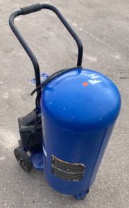 Blue 20 Gallon Campbell you Hausfeld Air Compressor