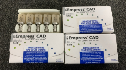 Dentist Equipment- Empress CAD Blocks Refill