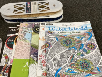 Arts And Crafts, Bead and Watercolor Books,Ink, Various Other Items - 5