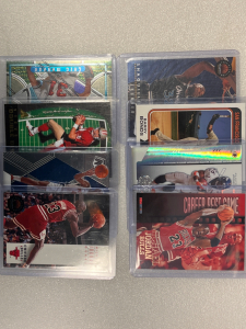 (8) Unverified Sports Cards - Michael Jordan - Shaquille O&rsquo;Neal!