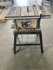 Craftsman 10” Table Saw w/Stand