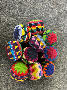 (10) Peruvian Arts Hacky Sack Assorted Color