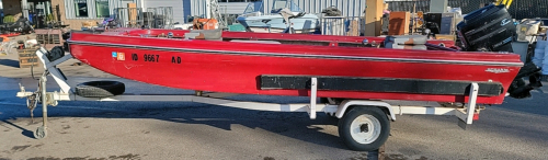 1972 STRAHM BOAT AND TRAILER