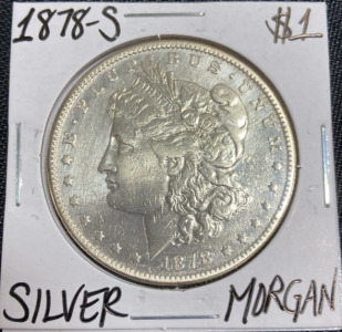 1878-S Silver Morgan Dollar