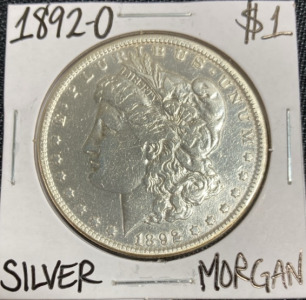 1892-O Silver Morgan Dollar