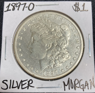 1897-O Silver Morgan Dollar