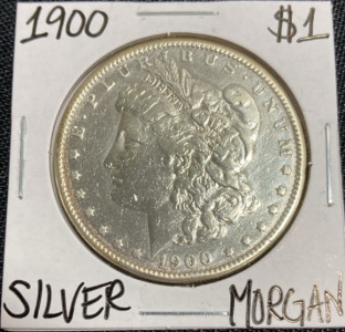 1900 Silver Morgan Dollar