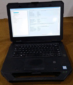 (1) Dell 5414 Rugged Laptop W/ Intel Core i5