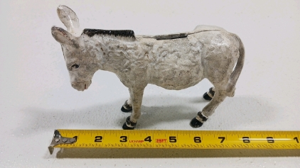 Cast Iron Donkey Bank