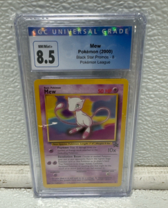 Pokemon Card Mew 50 HP 2000 #8 CGC 8.5