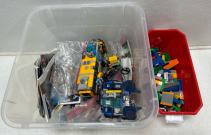 Box of Assorted Legos