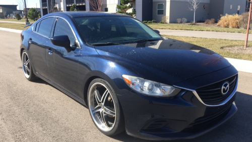 2015 MAZDA 6 - AFTERMARKET WHEELS AND SPOILER