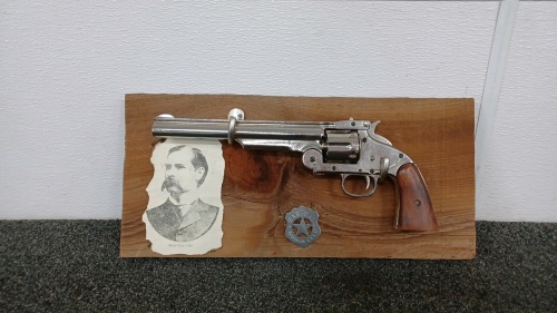 Wyatt Earp Replica Gun Display