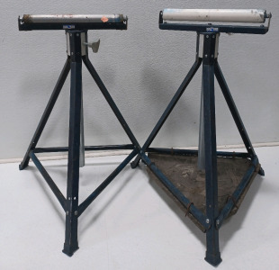 (2) Iron Horse Roller Stands