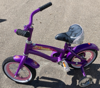 12.5” Diamondback Lil’ Della Cruz Bicycle w/ Training Wheels (Purple)