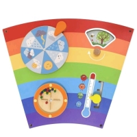 Rainbow Activity Busy Board 63.7"L x 32"W - 4