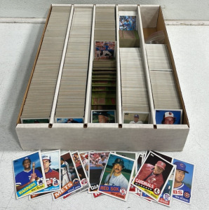 (1) Large Box Assorted Baseball Cards